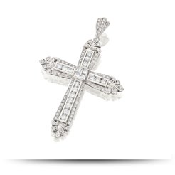 Cruz de Diamantes Brancos